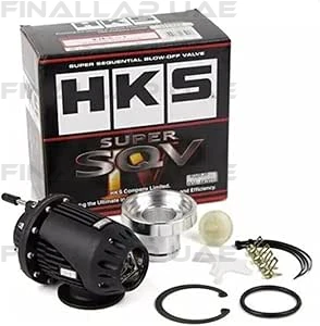 HKS Super SSQV 4 BOV Blow Off Valve Limited Black