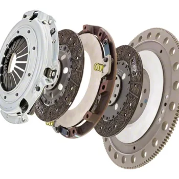 Exedy Hyper Twin Series Organic Clutch Kit with 6-Bolt Flywheel; 10-Spline