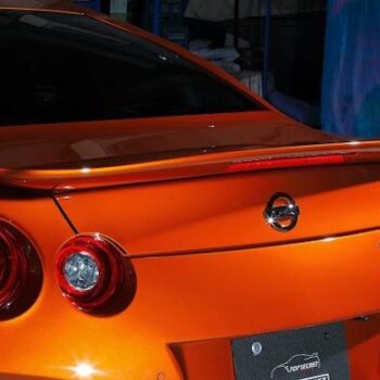 R35 Top Secret Rear Spoiler Flat Type
