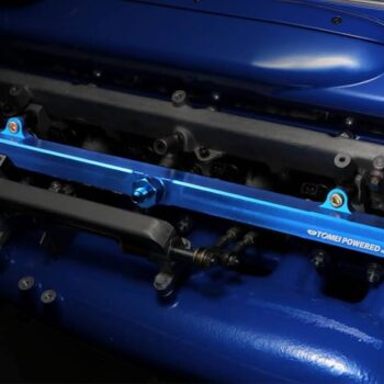 Tomei Fuel Delivery Pipe Blue Alumite DENSO / DeatschWerks AN6 Fittings - RB26DETT