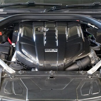 HKS Engine Cover Dry Carbon Fiber - GR Supra DB02 DB06