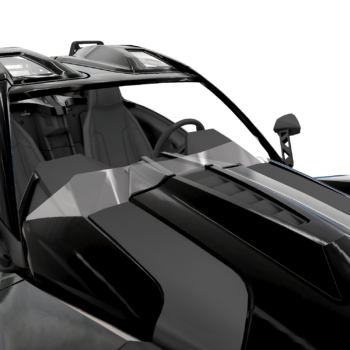 POLARIS RIPPER SERIES CLEAR WIND DEFLECTOR - SLINGSHOT S SLR SLR-E