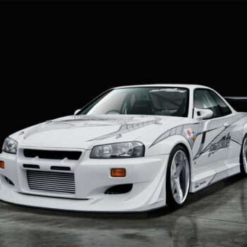 Skyline GTR R34 VEILSIDE front bumper FRP