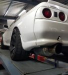 Skyline R32 Nismo style rear bumper spats frp ( Pair- 2pcs )