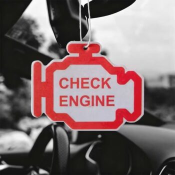 CHECK ENGINE Car Air Freshener