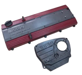 NISSAN SKYLINE RB20 oem valve cover complete set