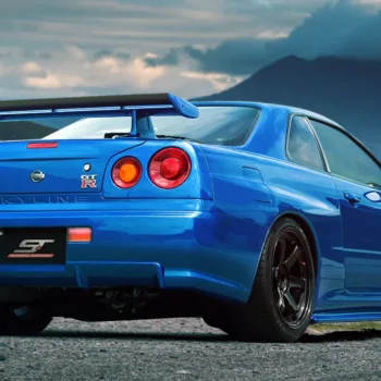 SKYLINE GTR34 Oem Style Rear Spoiler FRP - BNR34
