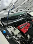 Fujitsubo Hood Support Bar Titanium Burning - FL5