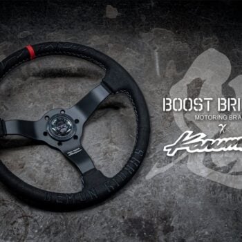 GReddy Boost Brigade X Karuma Limited Edition Steering Wheel