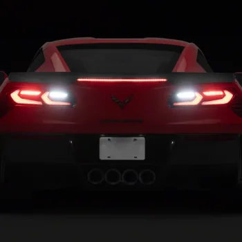 Umbra LED Tail Lights Black Housing Clear Lens - Corvette C7