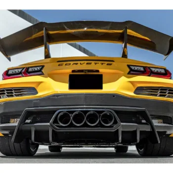 EOS Performance Package Rear Bumper Finned Diffuser - Corvette C8