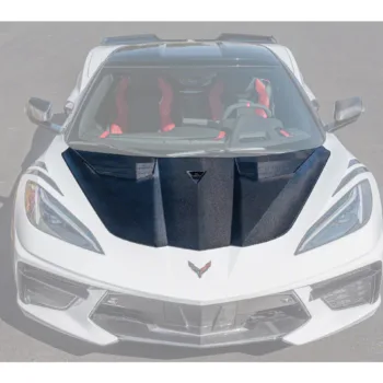 GT3R Style Side Vented Extractor Hood - Corvette C8