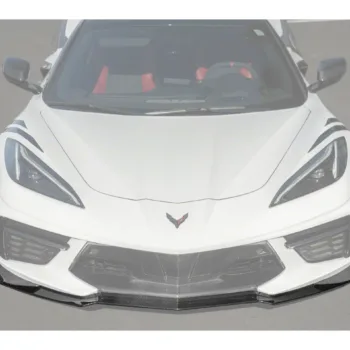 Z06 Style Front Splitter Lip and Canards - Corvette C8