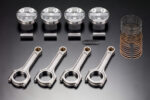 Toda Racing High Compression Forged Piston & I Con Rod Kit 87.50x99mm - EP3 CL7 FD2 DC5