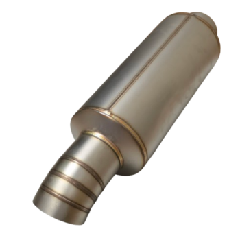 Universal 3.5” Stainless Steel Muffler – Titanium Style JDM Exhaust