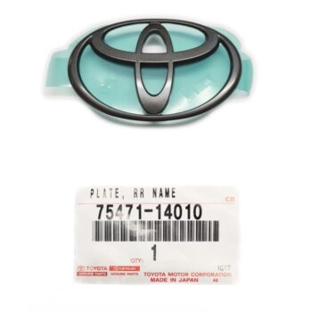 Genuine Toyota OEM Black Rear Emblem - Supra MK4