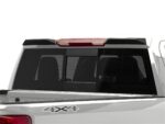 Air Design Cab Winglet; Satin Black (19-26 Silverado 1500)