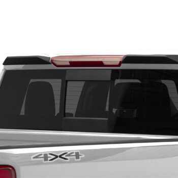 Air Design Cab Winglet; Satin Black (19-26 Silverado 1500)
