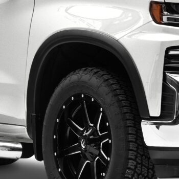 Air Design OE Style Fender Flares; Satin Black (19-26 Silverado 1500)