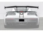 ZR1 Extended Package High Wing Rear Spoiler with Wing Riser - C7