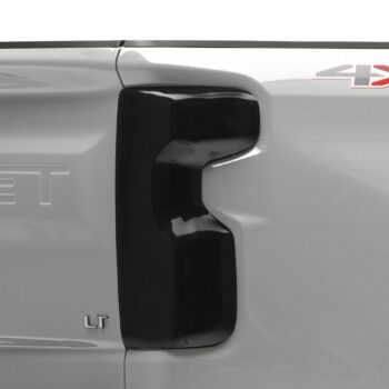Tail Light Covers; Smoked (19-26 Silverado 1500)
