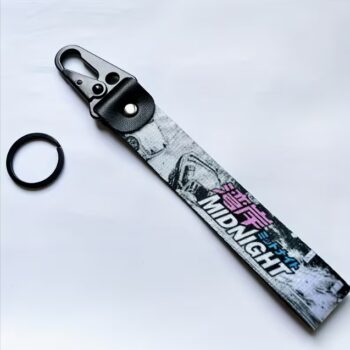 Midnight Culture Theme Double-Sided Keychain