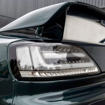 78 Works Fiber LED Taillamp Set Black / Clear - Silvia S15