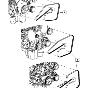 Mopar Serpentine Belt - V8 6.1 , 5.7 ( Chrysler, Dodge, Jeep )
