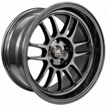 Narita JDM 18x11J Gunmetal Alloy Wheels – 5x114.3, +10 Offset – Set of 4