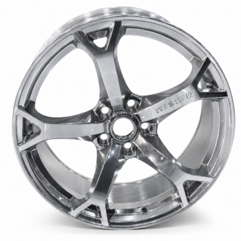 Nismo V1 Style Polished Wheels Set 4x - 19x8.5 Inch Staggered Setup