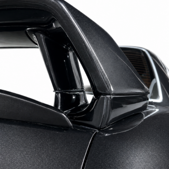 Crazy Hornet Style FRP High Mount Wing Riser Mounts & Rear Trunk Spoiler - Skyline BNR32