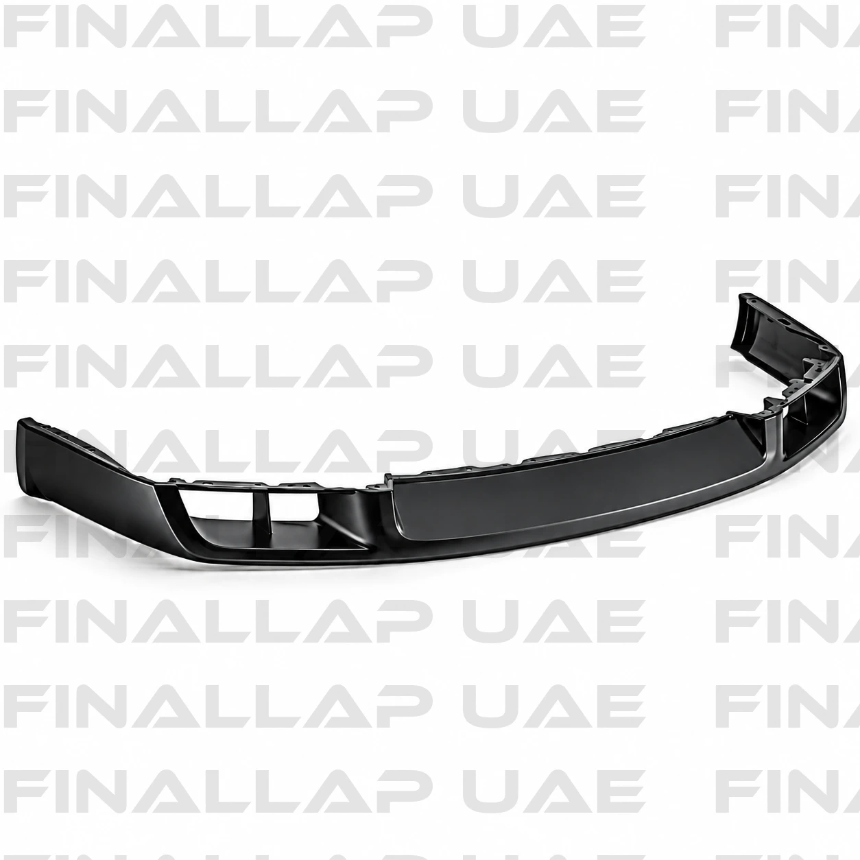 Black Automotive Front Bumper Lip Spoiler
