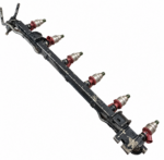 NISMO 555cc Skyline GT-R RB26DETT 550cc Injectors Set with OEM Fuel Rail & Regulator β Used
