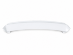 Minimalist White Car Front Grille